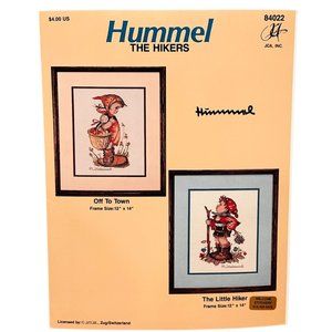 Hummel Cross Stitch Patterns "The Hikers" (Off to Town & The Little Hiker)